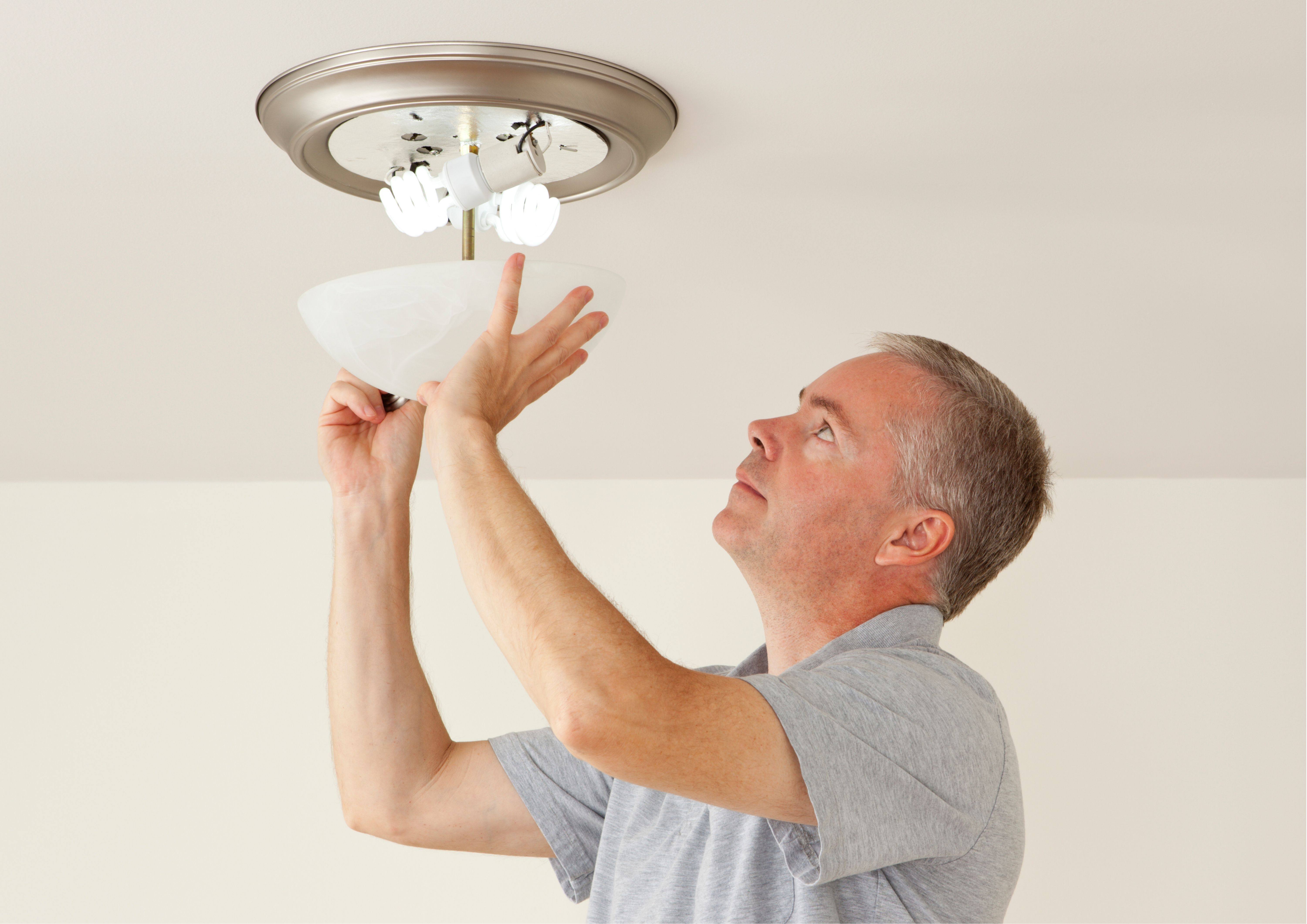 changing bulbs in pendant kitchen light